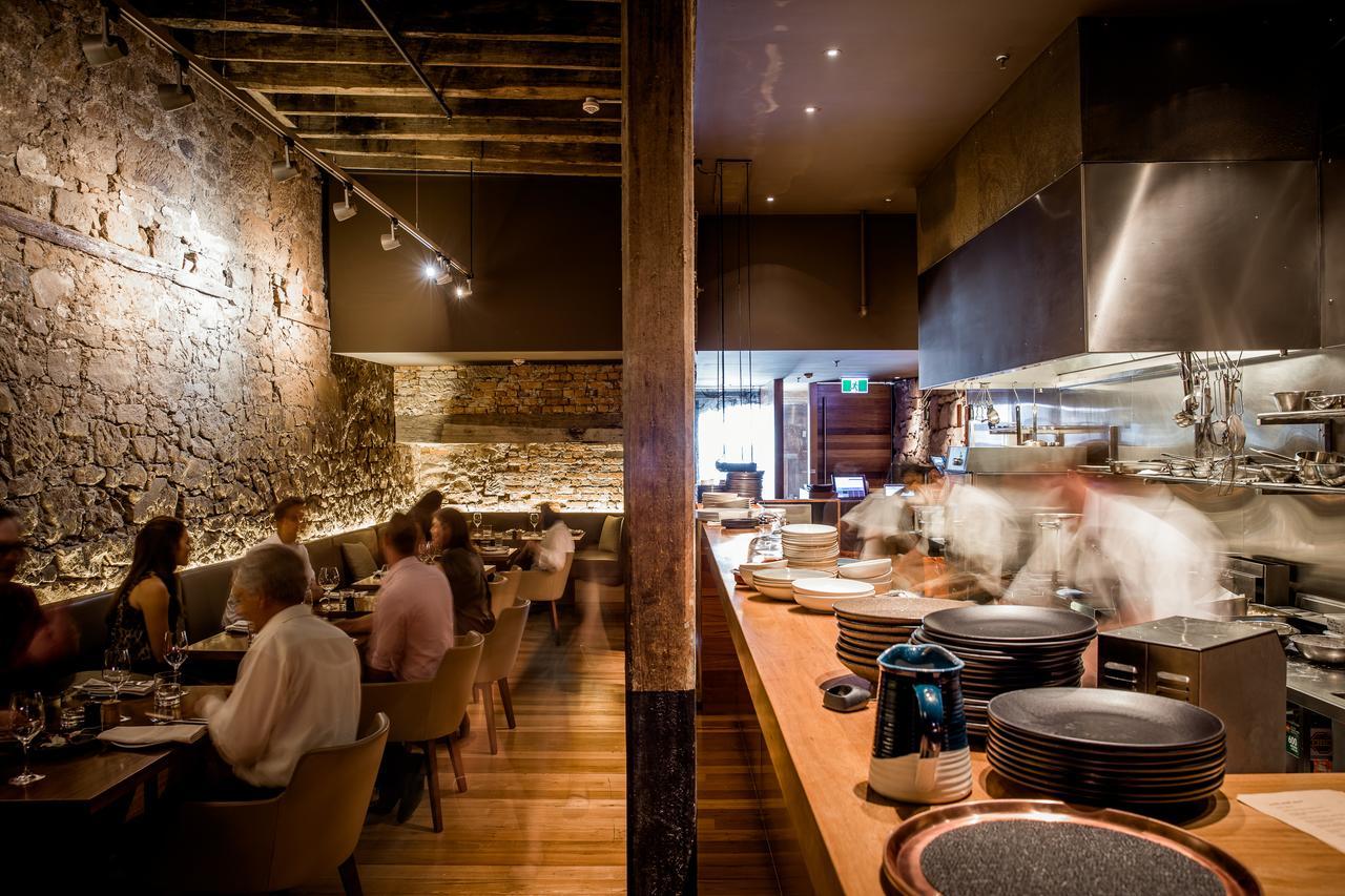 The Henry Jones Art Hotel Hobart Exterior foto Interior of the restaurant